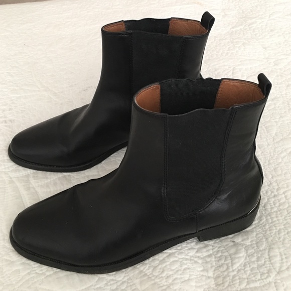 Coach Lucia calfskin ankle booties.