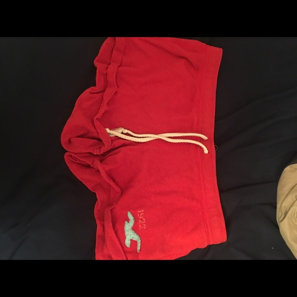 Hollister Red Shorts