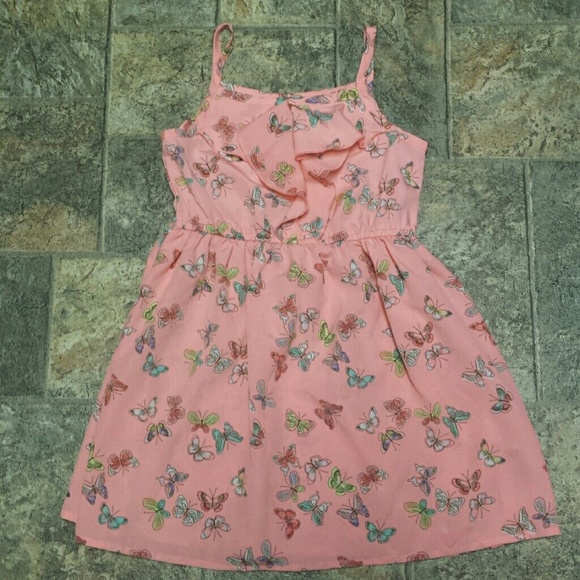 Girls Butterfly Dress