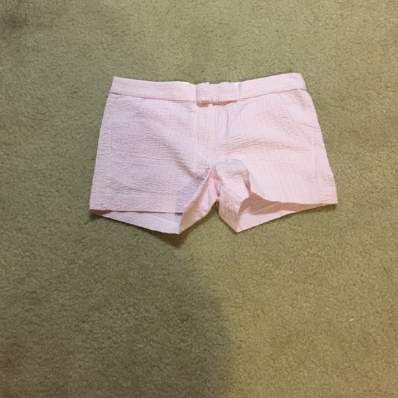 Seersucker Bow Shorts