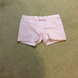 Seersucker Bow Shorts
