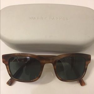 Brown frames, super cute.