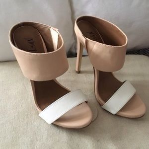 Nasty gal two-tone heels