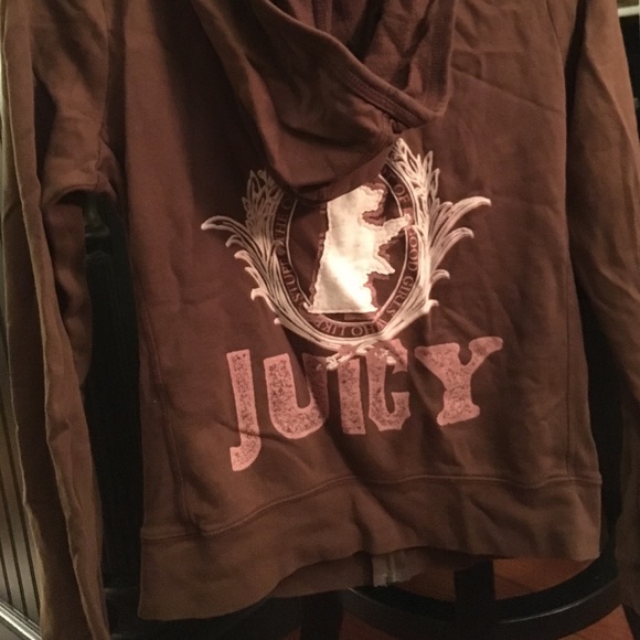 Juicy Couture Brown Hoodie