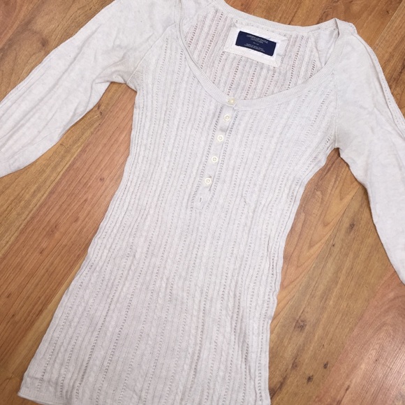 AE Crochet Henley