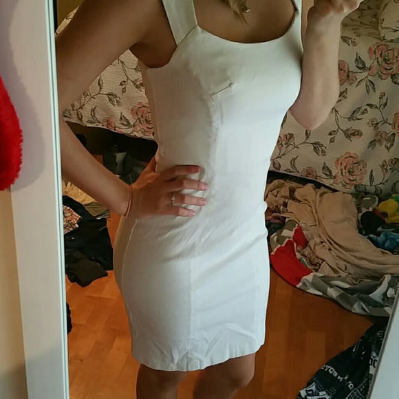 Xoxo white buisneas casual dress