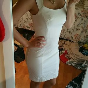 Xoxo white buisneas casual dress