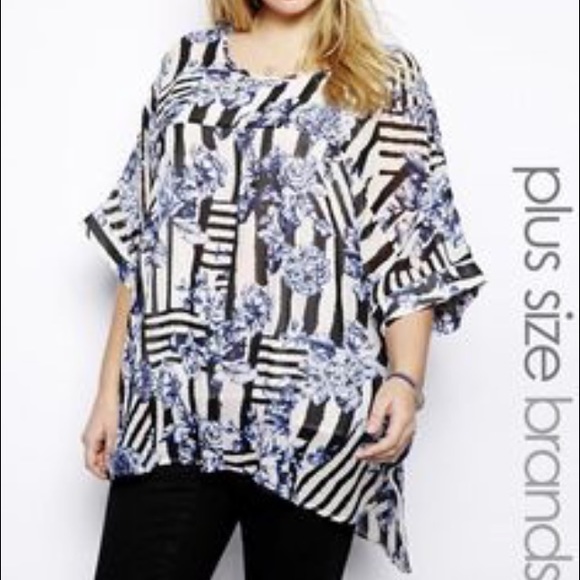 ASOS Curve Tops - ASOS curve Alice and you 18 2x blouse