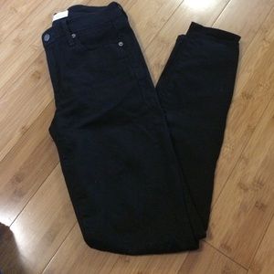 Gap True Skinny Black Jeans