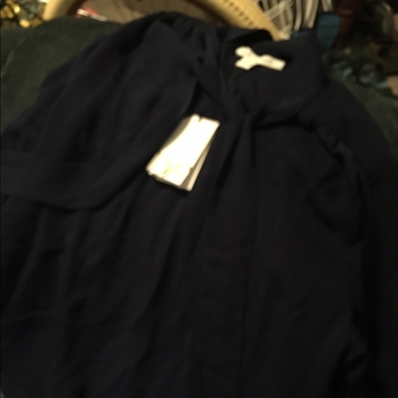 Diane VF britni tie neck silk blouse - Picture 1 of 2