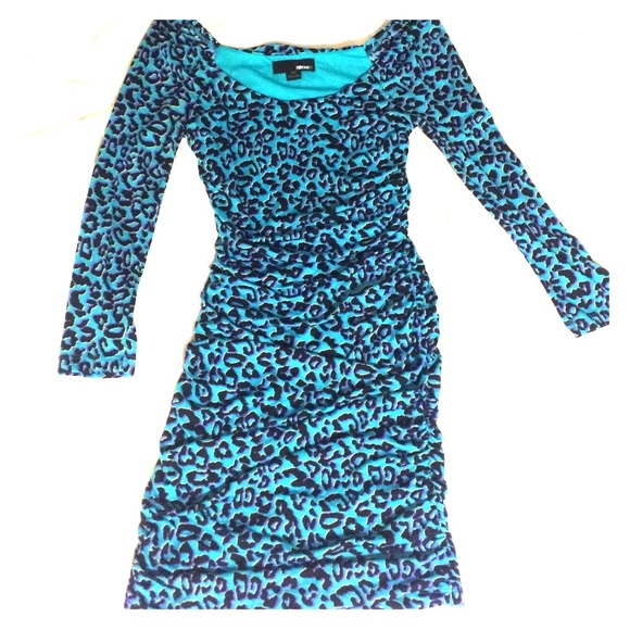 Flirty vibrant long sleeve mini