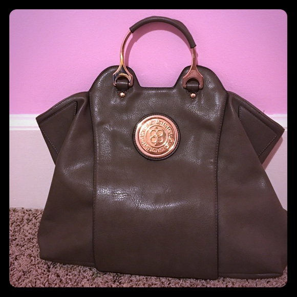 Gray purse