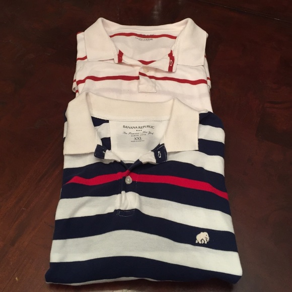 Set of Two Men's Polo Shirts XXL