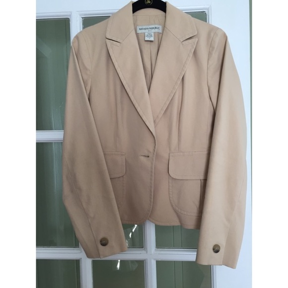 Banana Republic One Button Blazer