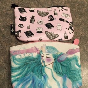 Two ipsy makeup bags