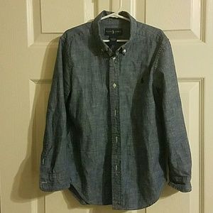 Boy's RL Polo denim shirt