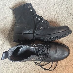 Black Combat Boots