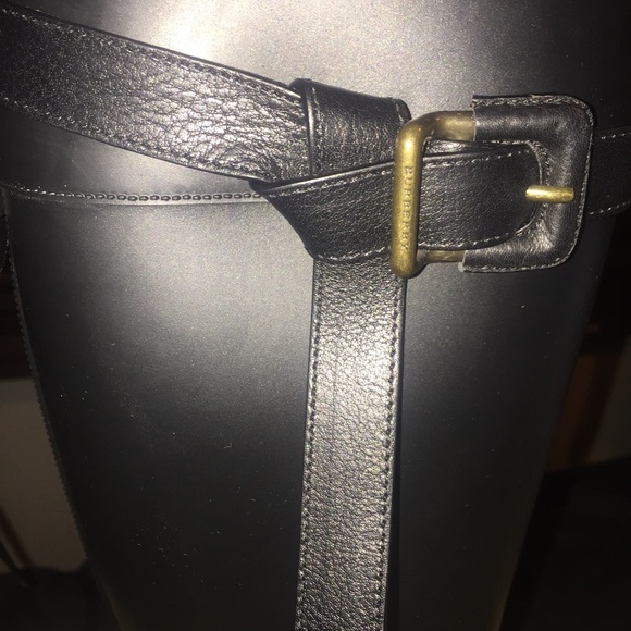 SOLD!! Burberry rain boots - Picture 3 of 4