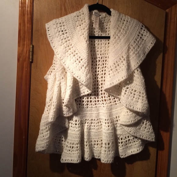 Crochet knit Vest