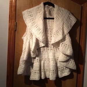 Crochet knit Vest