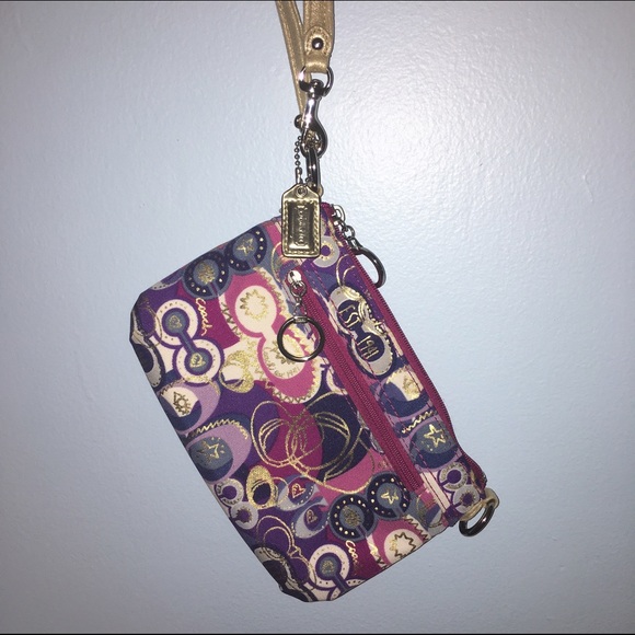 COACH wristlet