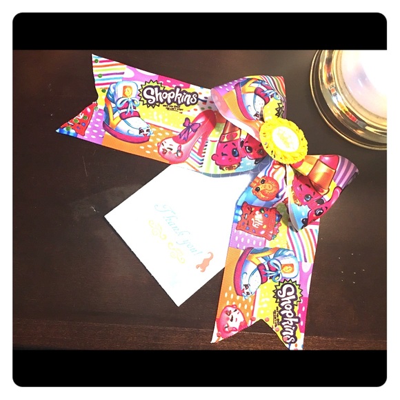 Bow clip shopkins