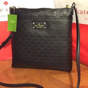 Brand-new black Crossbody Kate Spade