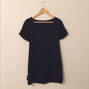 Betsey Johnson Short Sleeve Shift Dress