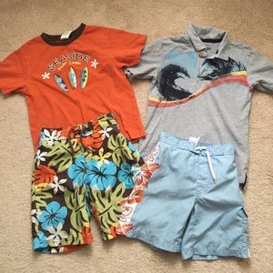 Boys Gymboree Swimsuit Lot, size 5/5T