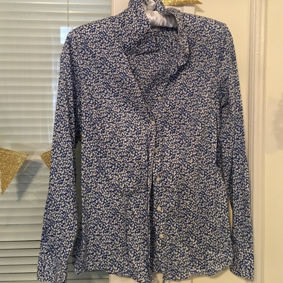 JCrew perfect fit button down blouse