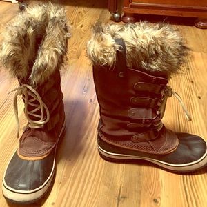 Joan of the Arctic Brown Sorel Winter Boots