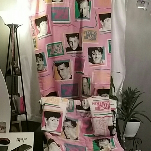 Two curtain panels only-official NKOTB