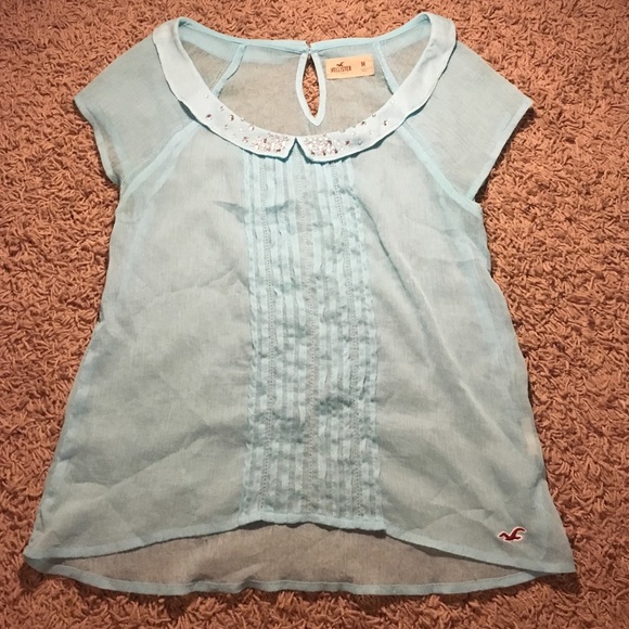 Sheer Blue top