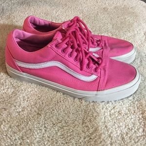 Pink Old School Vans
