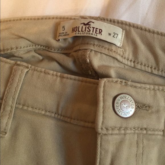 Hollister Super Skinny Khaki Jeans
