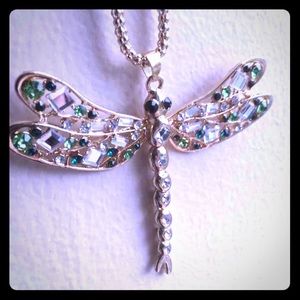 Betsey Johnson Dragonfly Necklace
