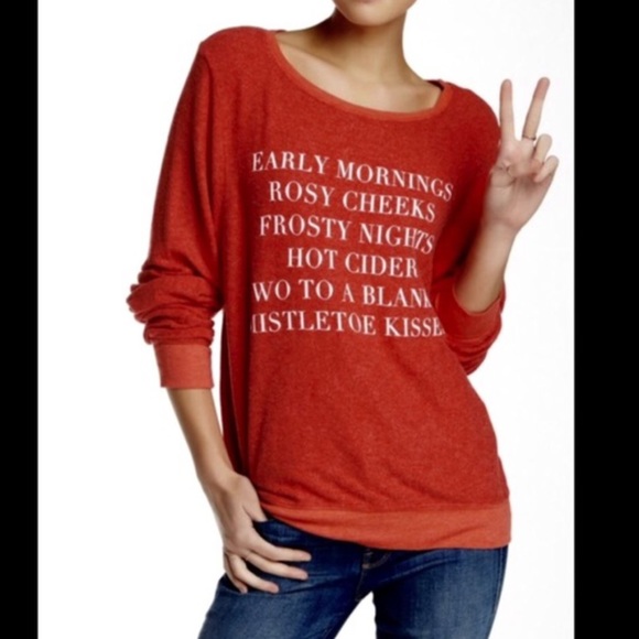 ❗️LAST ONE❗️Wildfox Holiday Wish List Jumper - Picture 2 of 4