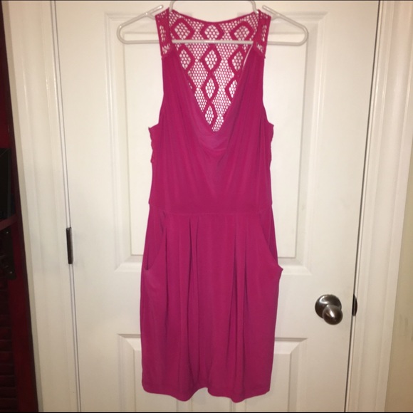 Pink Cocktail dress w pockets! - Picture 2 of 4
