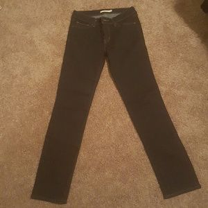 Dark wash slim leg Levis