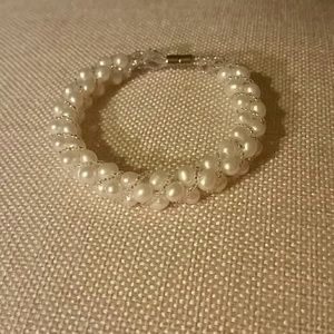 Fresh Water Pearl and Beaded Bracelet