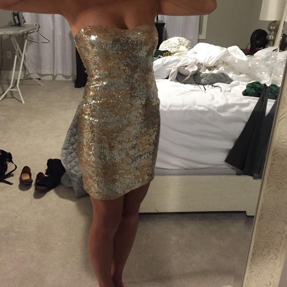 Arden B sequin mini dress- M