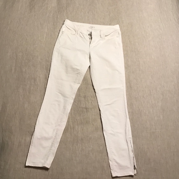 LOFT Modern Skinny Ankle Corduroy Pants