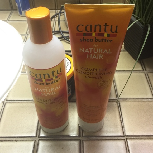 New co-wash, partially used hair lotion & dp cond - Picture 1 of 3