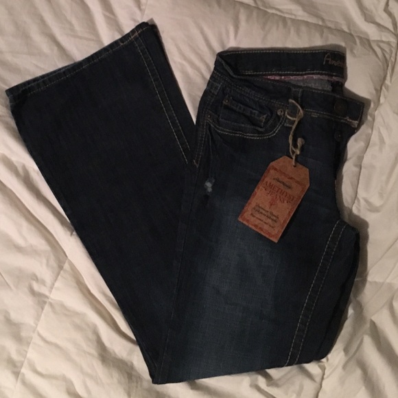 Amethyst "skinny flare" jeans