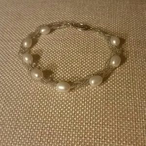 Fresh Water Pearl And Beaded Bracelet