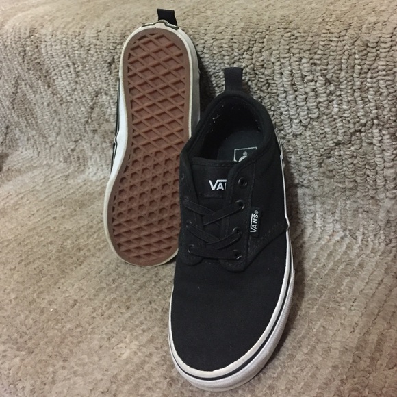 Boys VANS shoes, black 1.5Y
