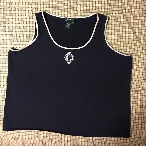 Ralph Lauren Logo Tank Top