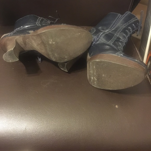 Steve Madden patent leather boots - Picture 4 of 4