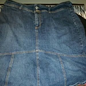 Jean skirt