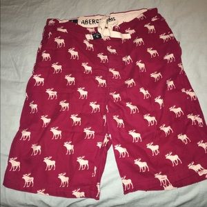 Abercrombie Flannel Pajama Shorts